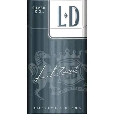 LD CIGARETTES SILVER BOX 100