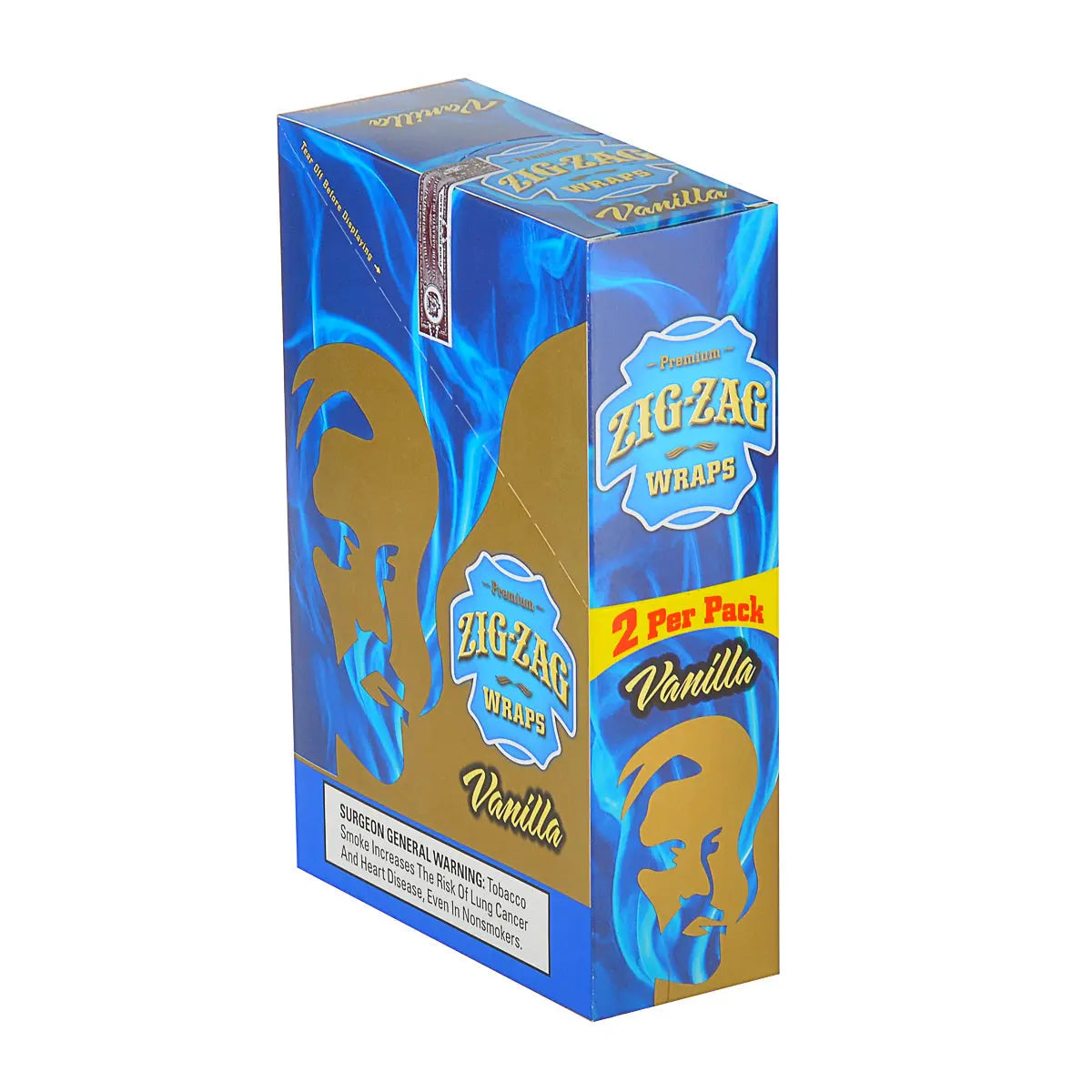 ZIG ZAG BLUNT WRAP VANILLA 25/2 PK