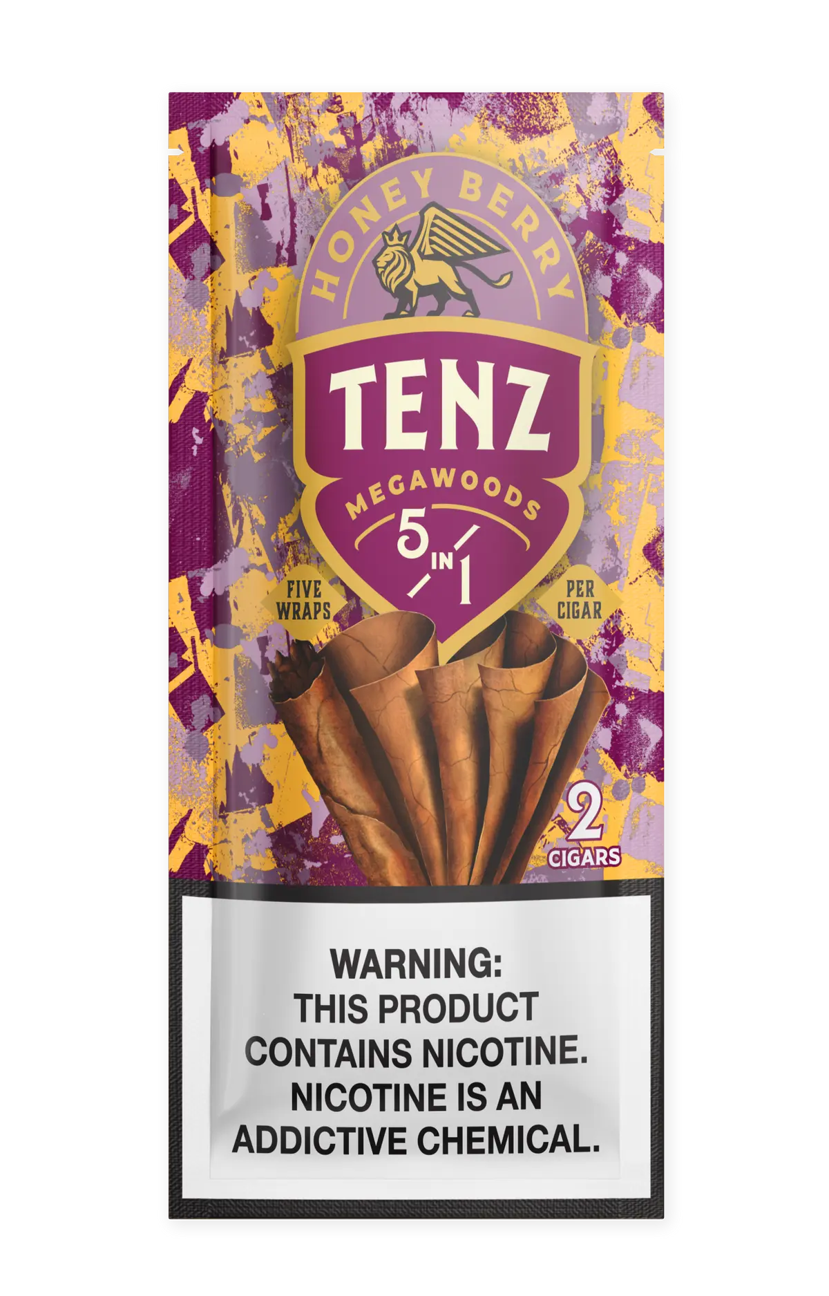ZIG ZAG TENZ HONEY BERRY 8/5-2 PKS