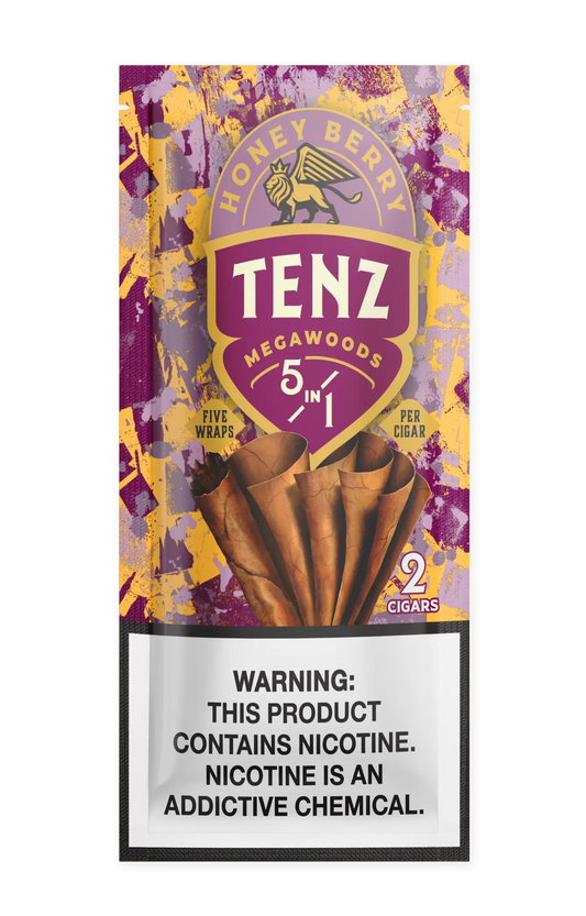 ZIG ZAG TENZ HONEY BERRY 8/5-2 PKS