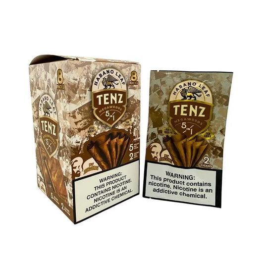 ZIG ZAG TENZ HABANO LEAF 8/5-2 PKS