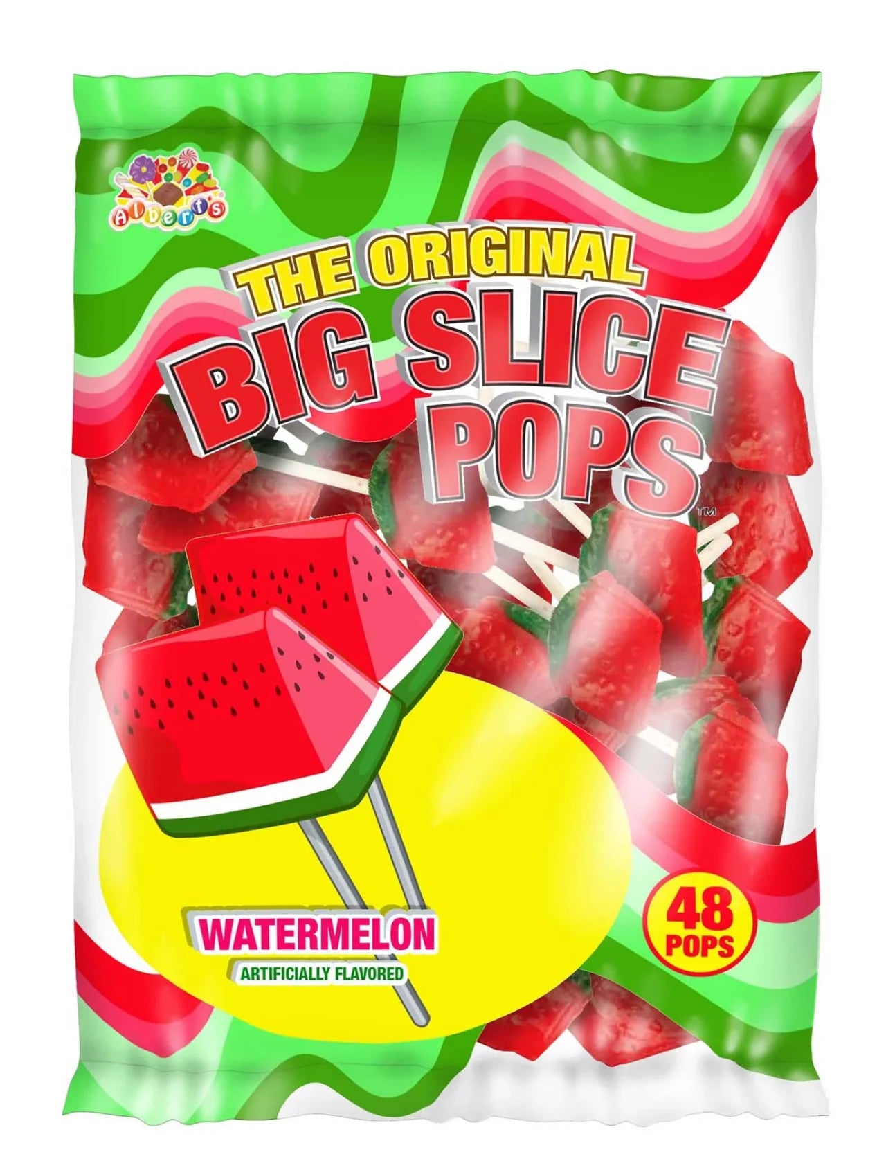 BIG SLICE POPS WATERMELON 48CT
