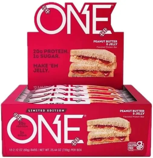 ONE BAR PB & JELLY 12CT