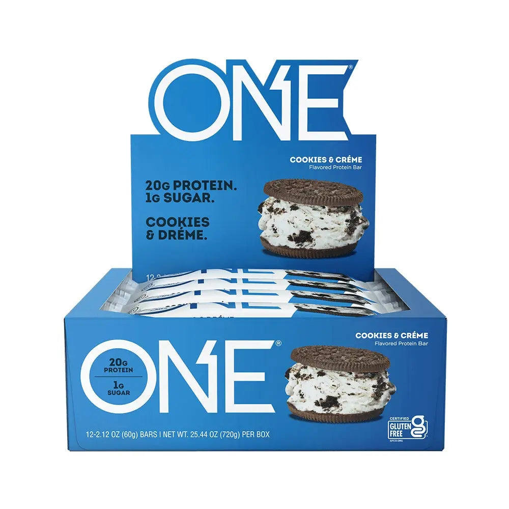 ONE BAR COOKIES & CREAM 12CT
