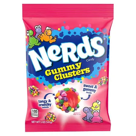 PEG NERDS GUMMY CLUSTERS 6/5 OZ