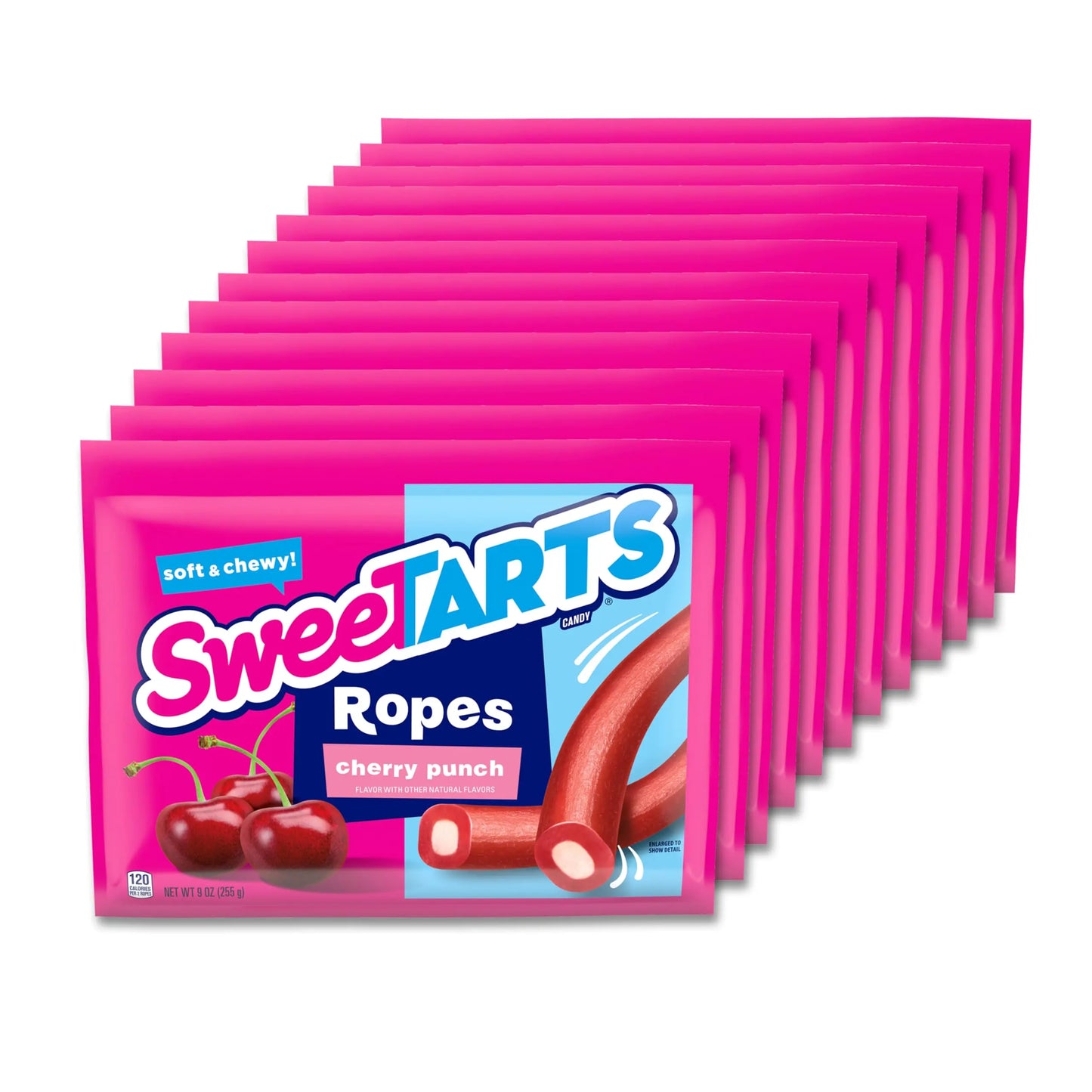 KS SWEETARTS ROPES CHERRY PUNCH 12CT