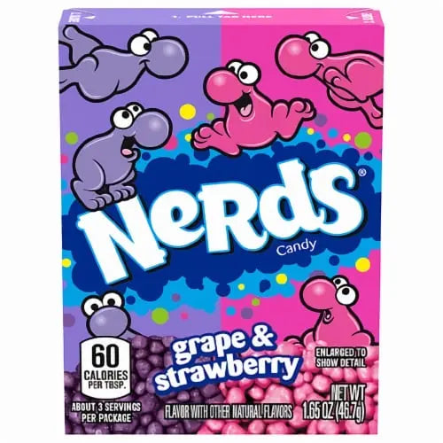 THR NERDS GRAPE STRAW 6CT