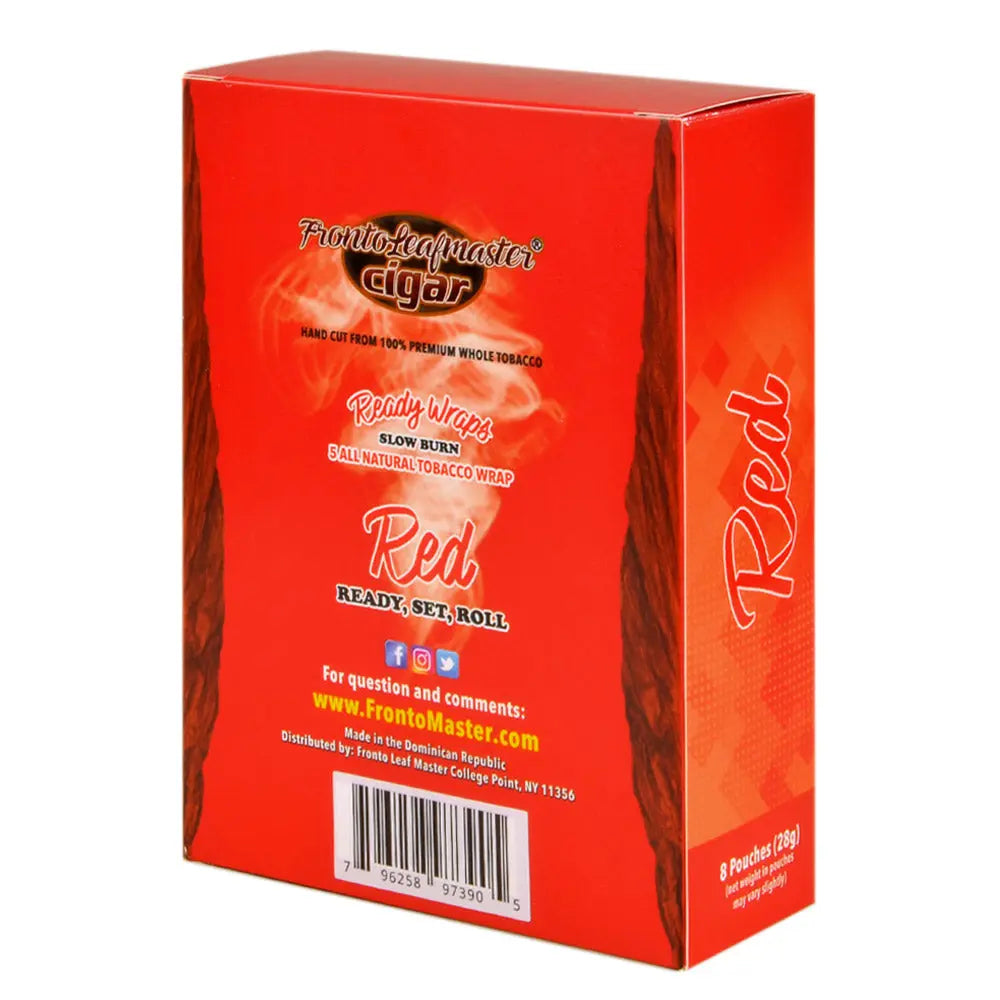 FRONTO READY WRAPS RED 8PK