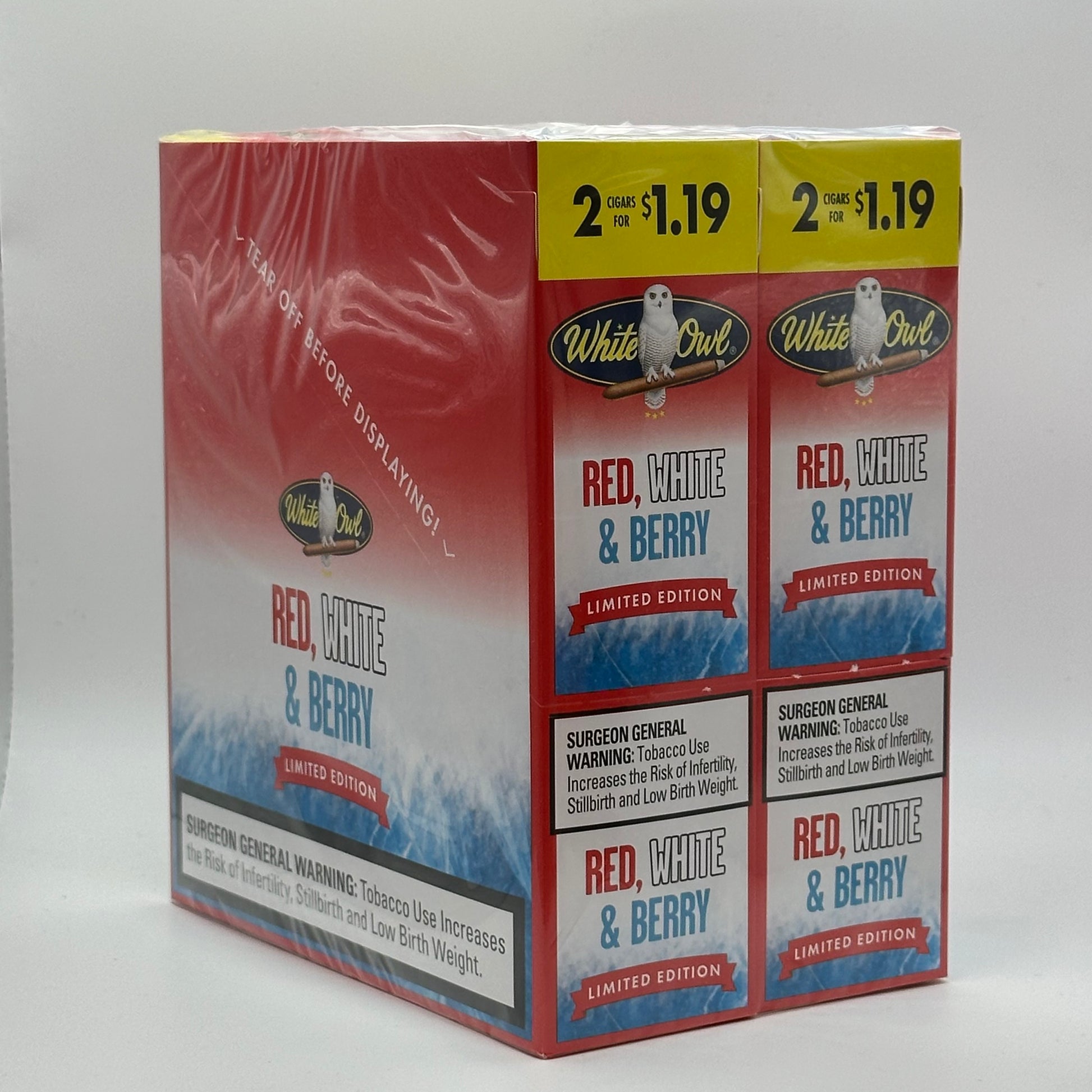 W.O. 2/1.19 Cigarillo Red, White, & Berry - Chase Cash & Carry