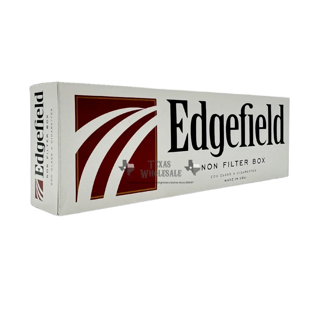 EDGEFIELD CIGARETTES NON FILTER BOX