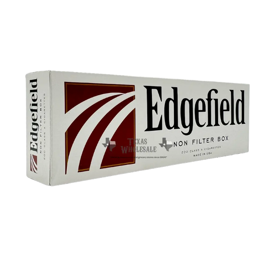 EDGEFIELD CIGARETTES NON FILTER BOX