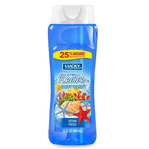 LUCKY REVIVE BODY WASH 12OZ/6CT