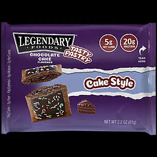 LEGENDARY FOODS PASTRY CHOC CAKE 10CT
