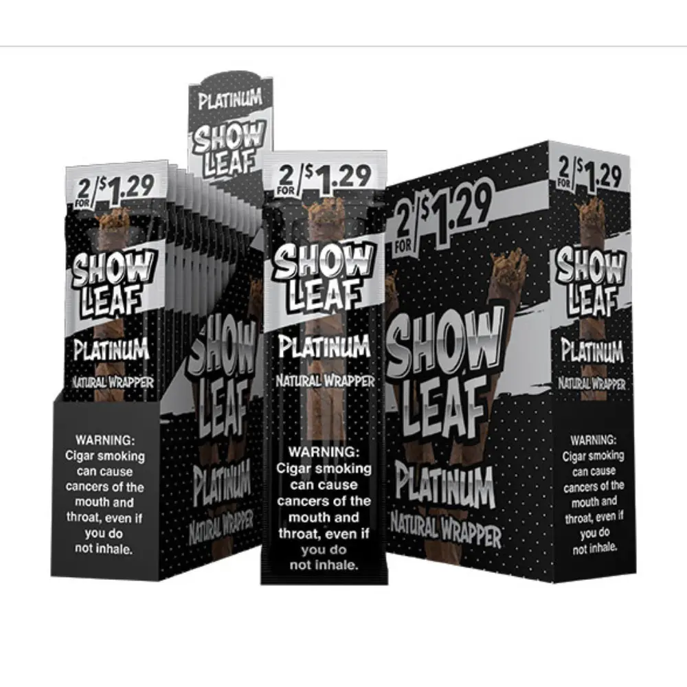 SHOW LEAF 2/$ 1.29 PLATINUM 15/2PK