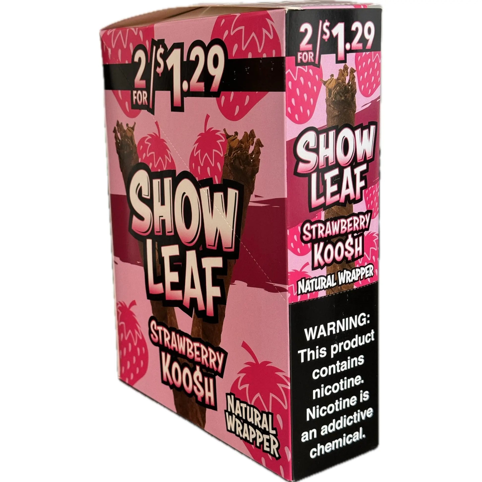 SHOW LEAF 2/$ 1.29 STRAWBERRY KOOSH 15/2PK