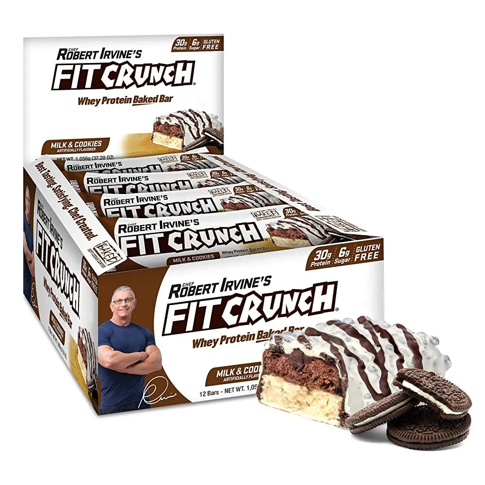 FIT CRUNCH MILK & COOKIES 12CT
