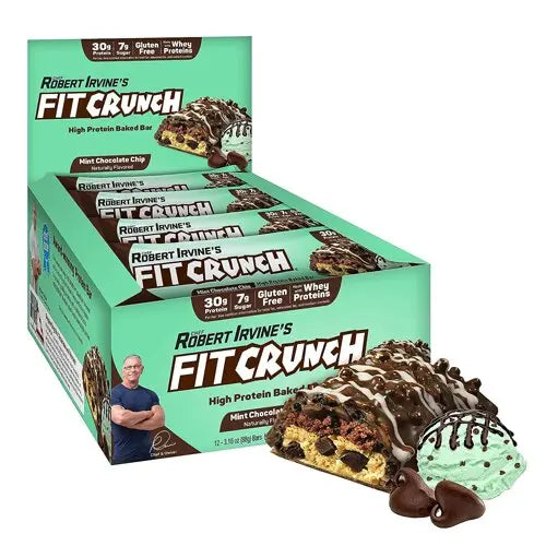 FIT CRUNCH CHOC CHIP MINT 12CT