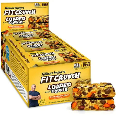 FIT CRUNCH LOADED COOKIE PB BLAST 12CT
