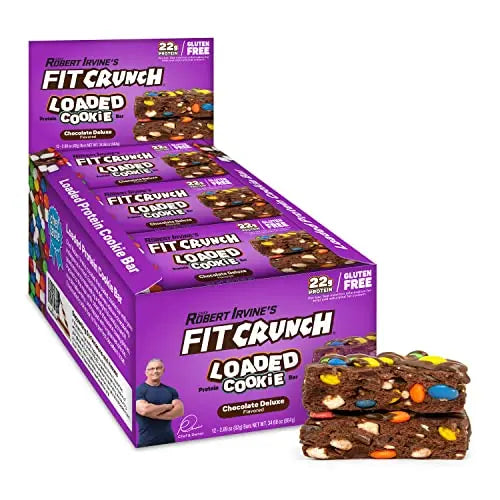 FIT CRUNCH LOADED COOKIE CHOC DELUXE 12CT