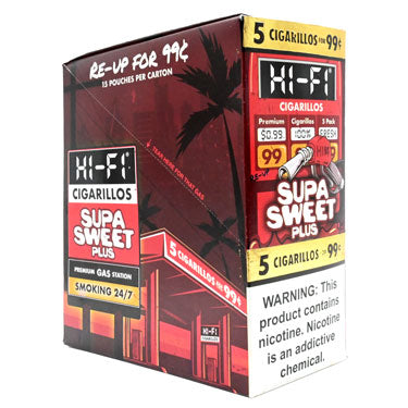 HIFI CIGARILLO 5/$1 SWEET 15/5 PK