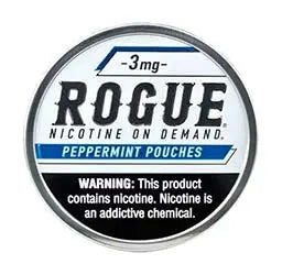 ROGUE NICOTINE PEPPERMINT POUCHES 3MG 5CT