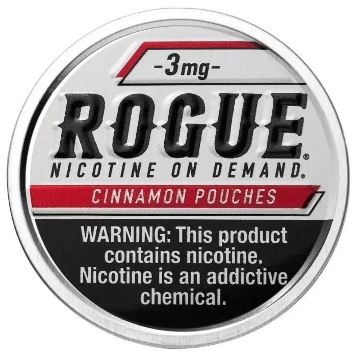 ROGUE NICOTINE CINNAMON POUCHES 3MG 5CT