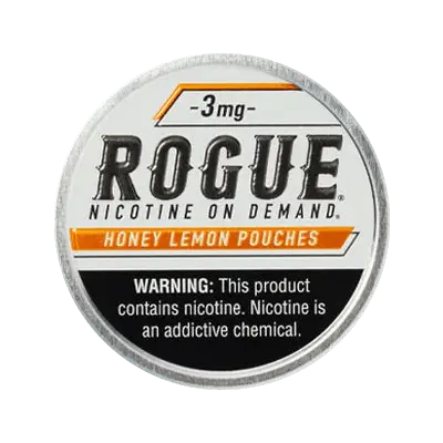 ROGUE NICOTINE HONEY LEMON POUCHES 3MG 5CT