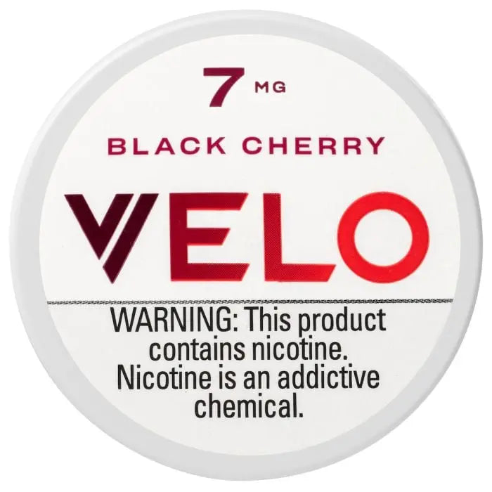 VELO BLACK CH 7MG NICOTINE POUCHES 5CT