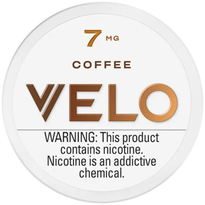 VELO COFFEE 7MG NICOTINE POUCHES 5CT