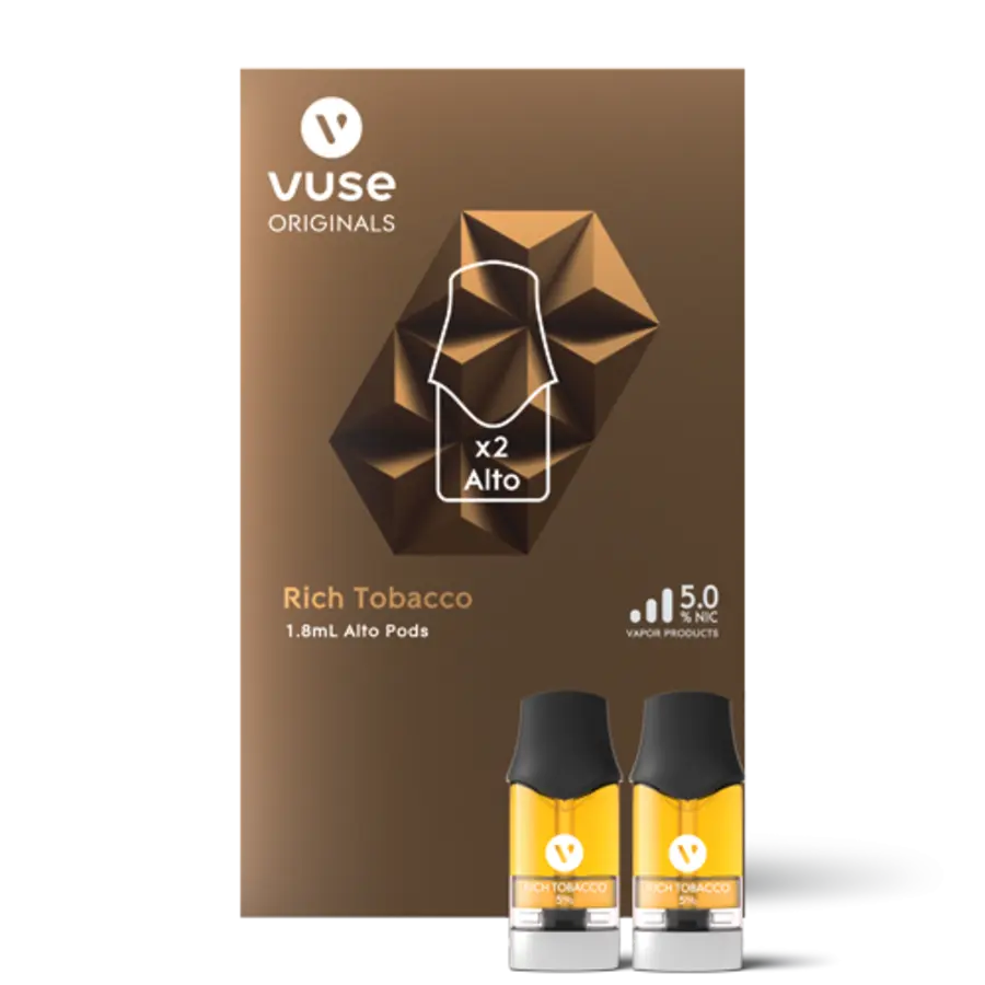VUSE ALTO CART RICH TOBACCO 5PK-2CART/PK