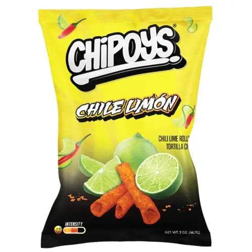CHIPOYS CHILE LIMON 10CT