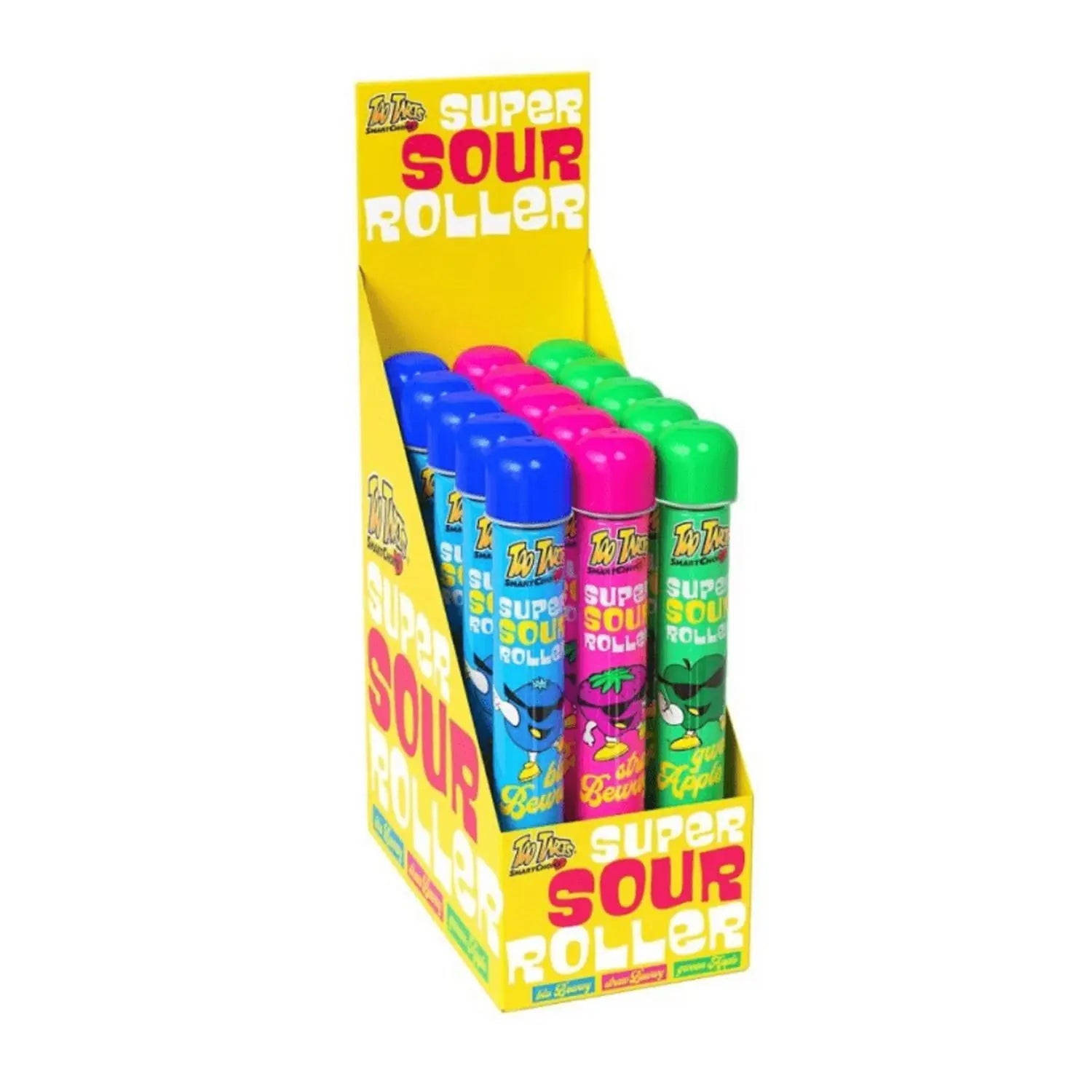 TOO TARTS SUPER SOUR ROLLER 15CT