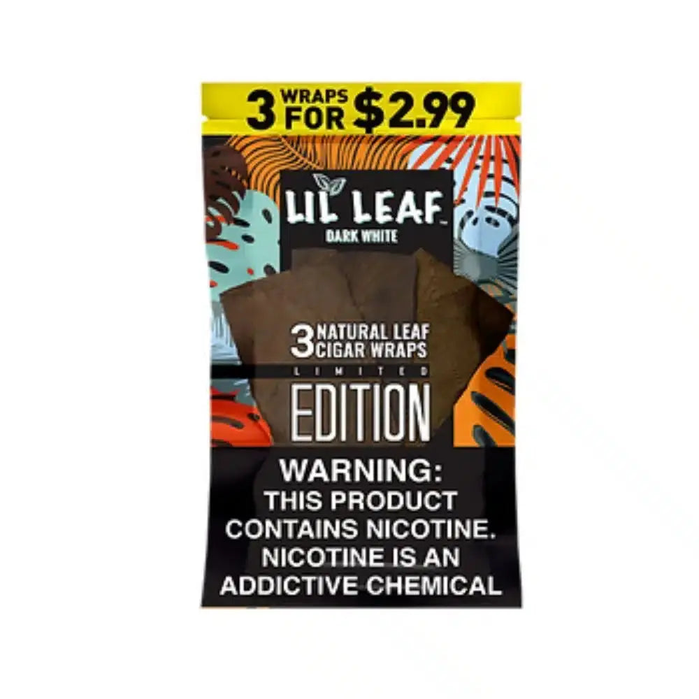 LIL LEAF (FINAL SALE) PP 3/2.99 DARK WHITE