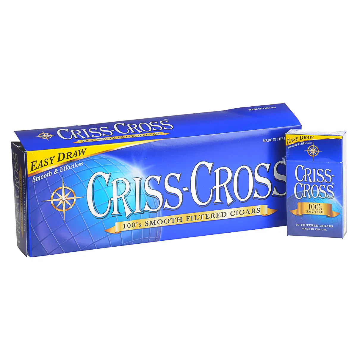CRISS CROSS CIGARS SMOOTH 100'S