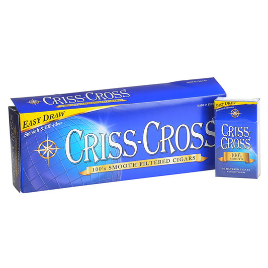 CRISS CROSS CIGARS SMOOTH 100'S