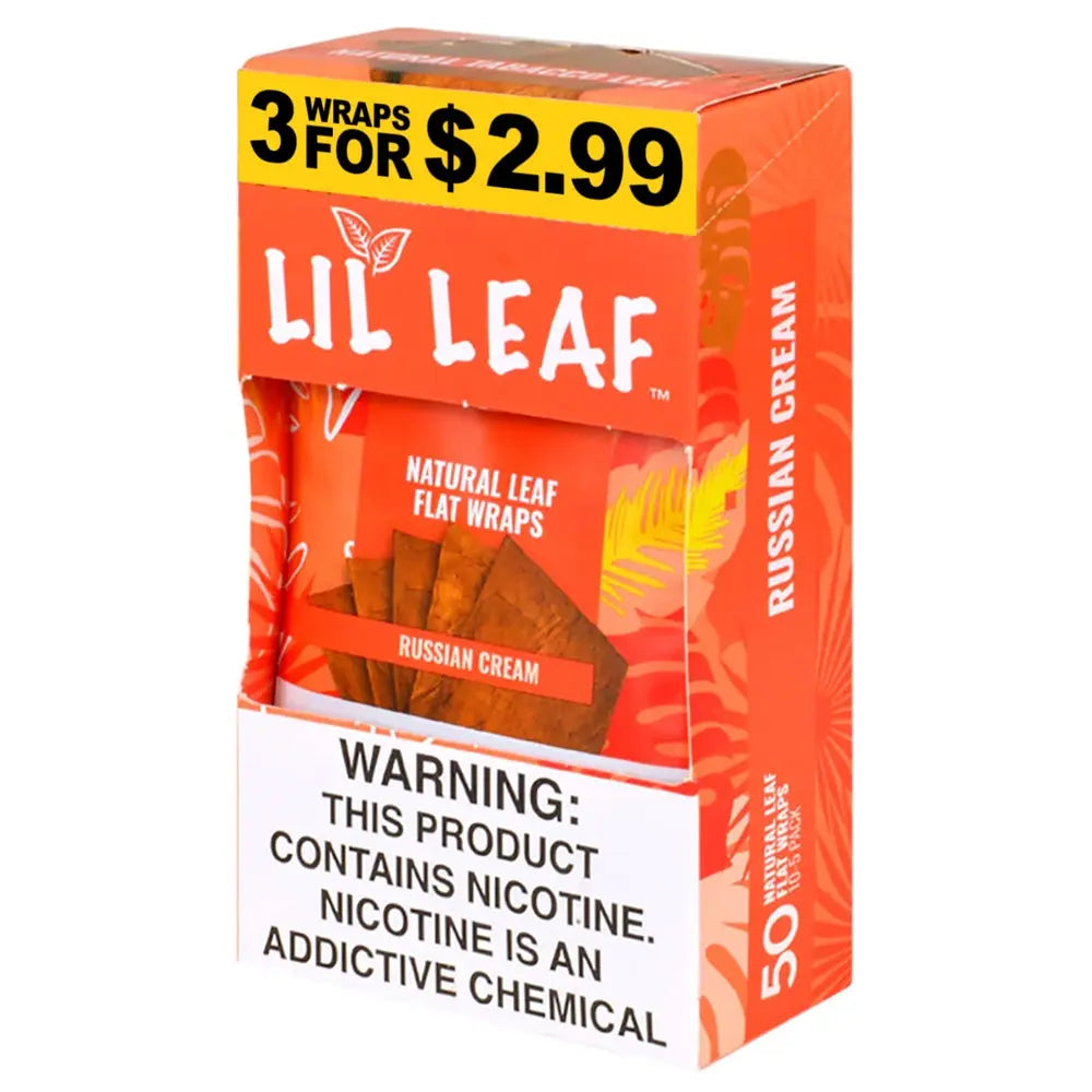 LIL LEAF (FINAL SALE) PP 3/2.99 RUSSIAN WRAPS