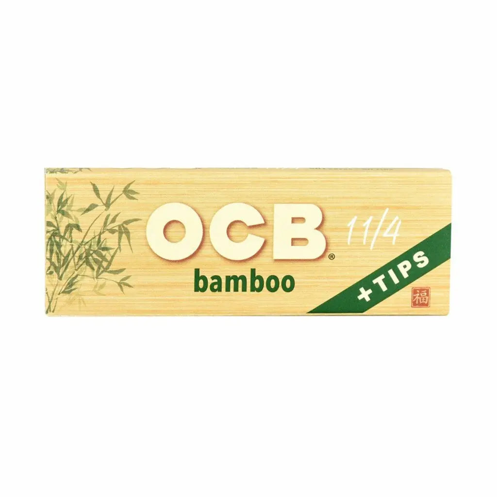 OCB BAMBOO PAPER & TIPS 1.25 12CT