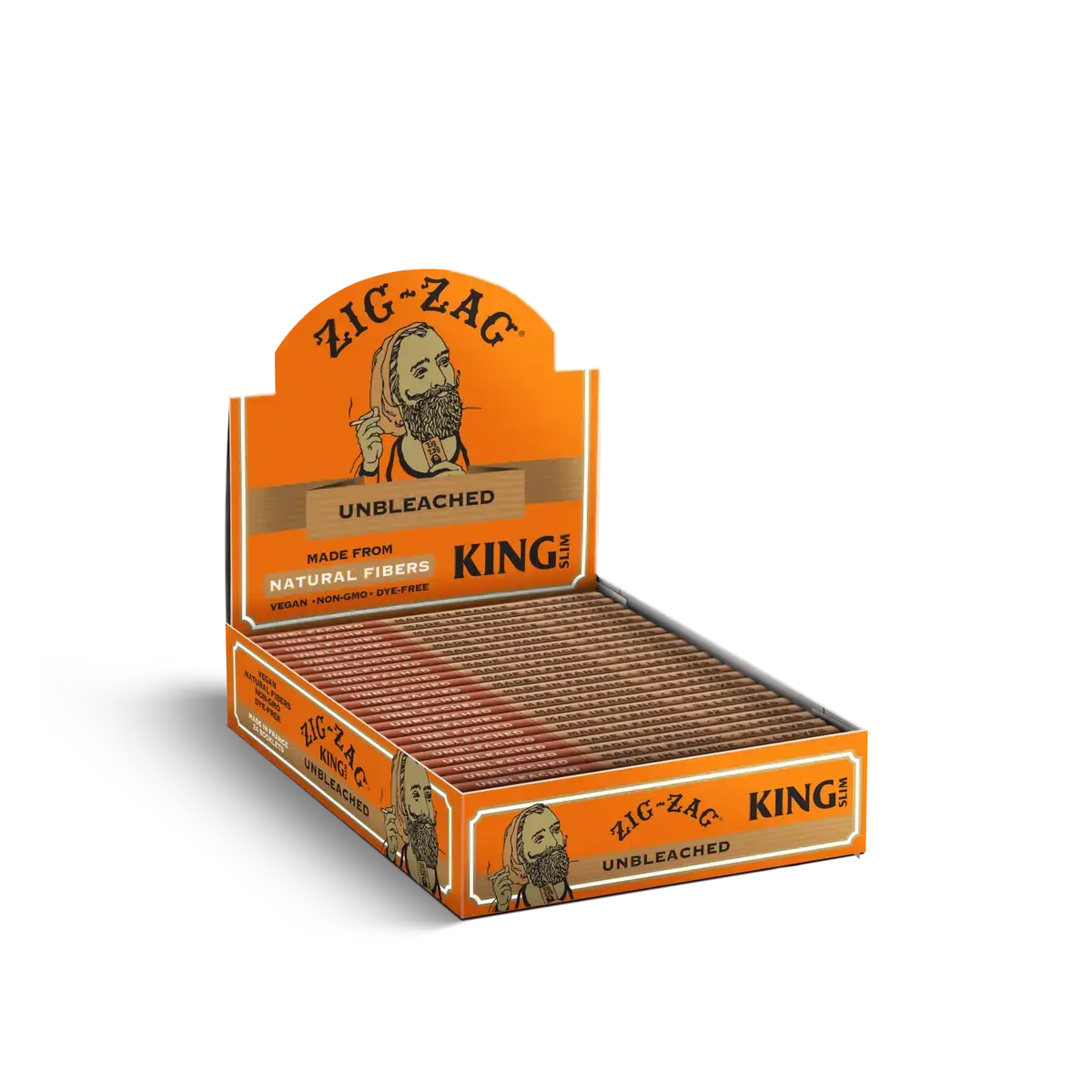 ZIG ZAG RLNG PAPER UNBLEACHED KING SIZE