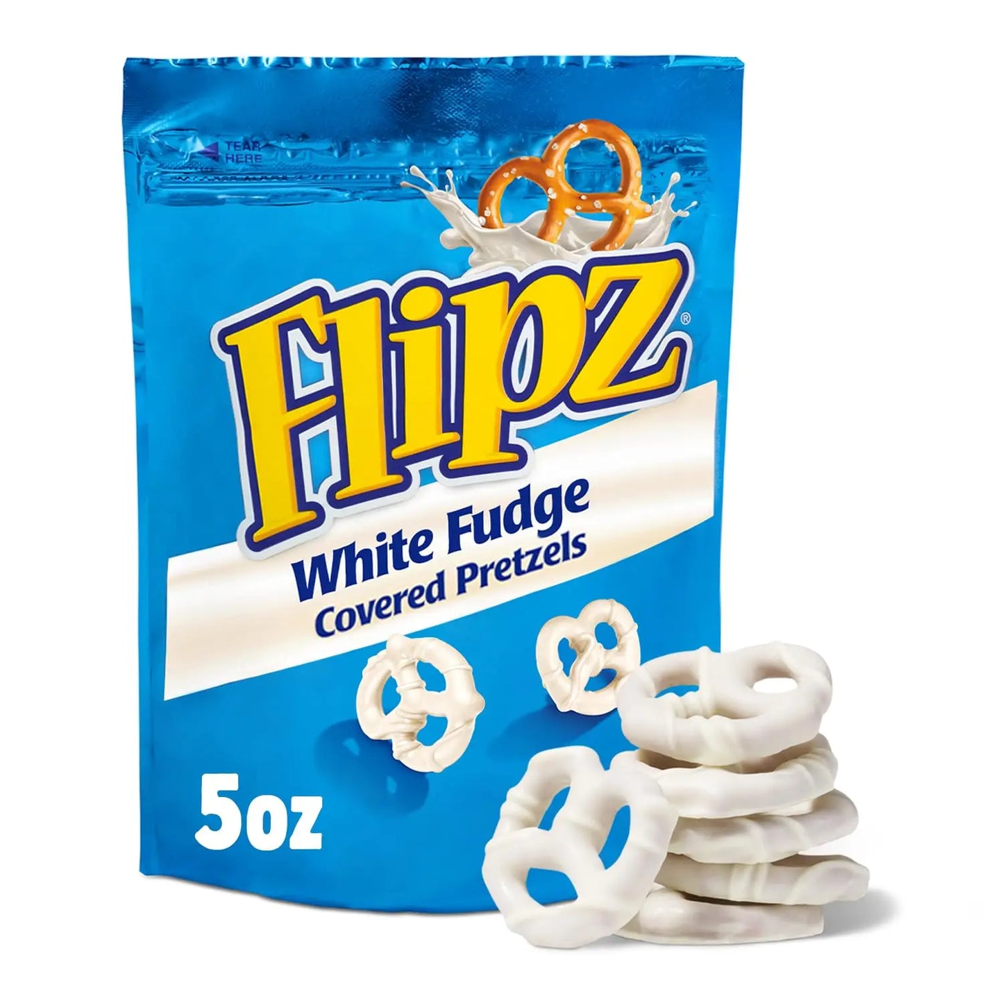 FLIPZ WHITE FUDGE 6/5 OZ