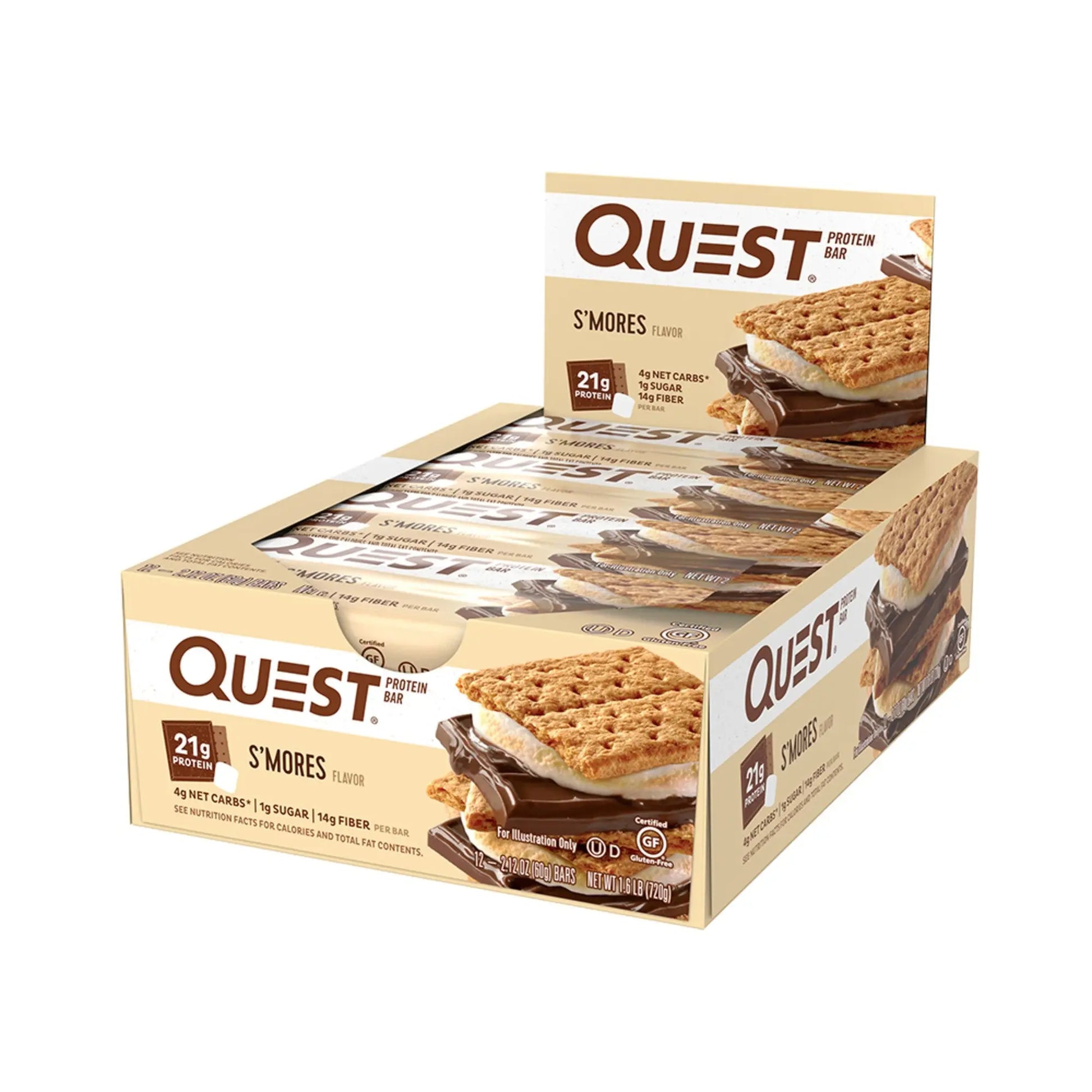QUEST BAR SMORES 12CT