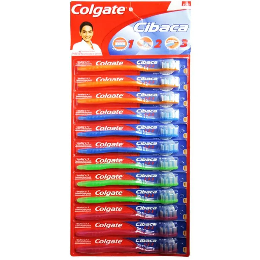 COLGATE TOOTHBRUSH 12CT CARD