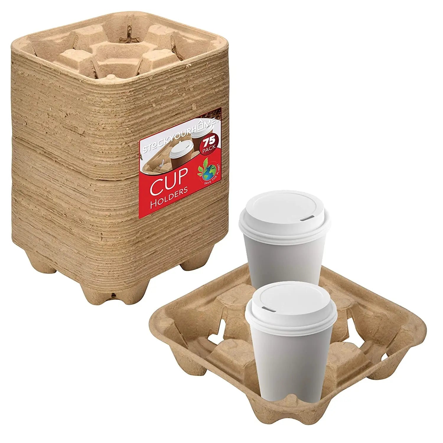 CUP HOLDER TRAY 75CT