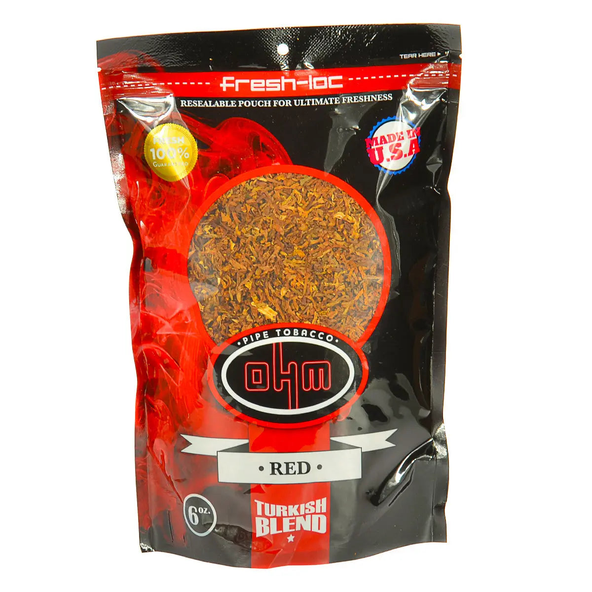 OHM PT 6 OZ TURKISH RED