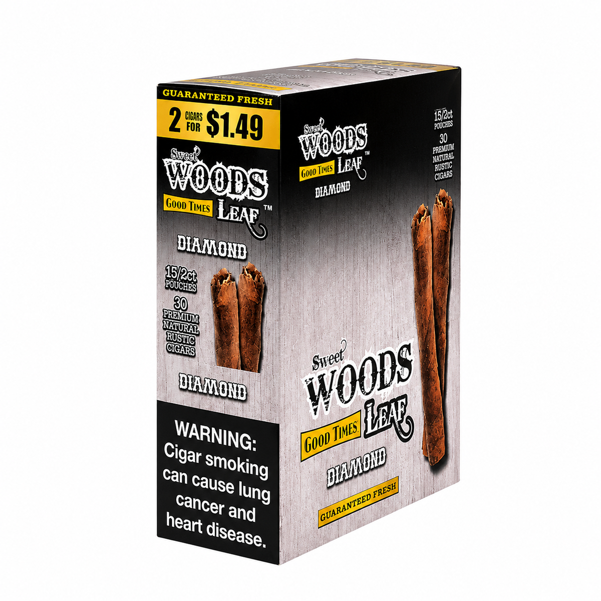 G.T LEAF 2/$1.49 DIAMOND 15CT/2PK