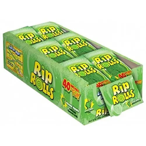 RIP ROLLS GREEN APPLE 24 CT