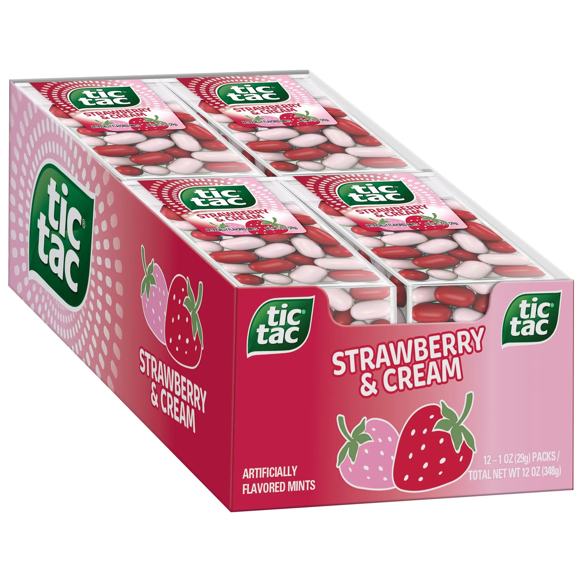 TIC TAC STRAWBERRY & CREAM 12 CT