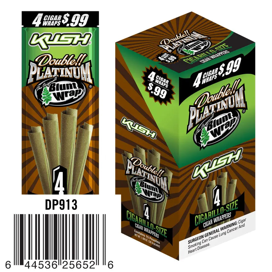 PLATINUM 4/99 BLUNT WRAPS KUSH