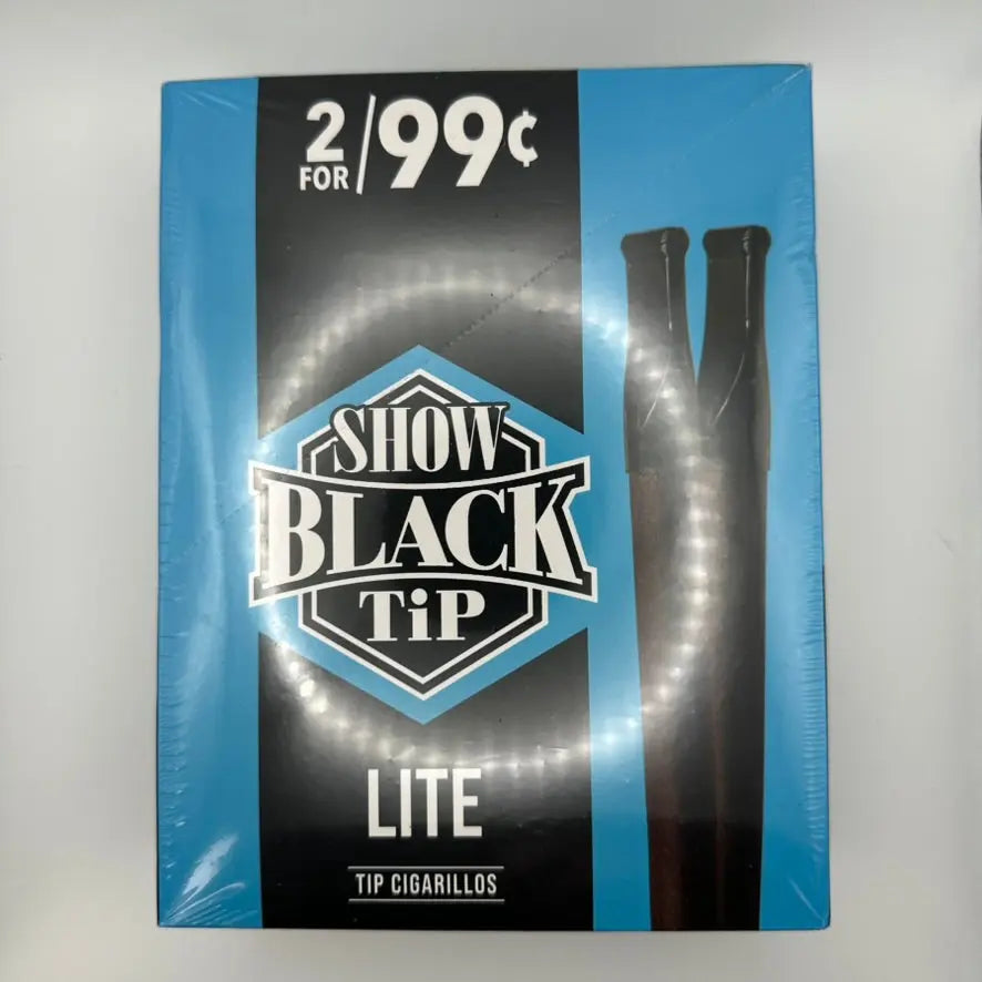 SHOW BLACK TIP 2/.99 LITE 15/2 PK
