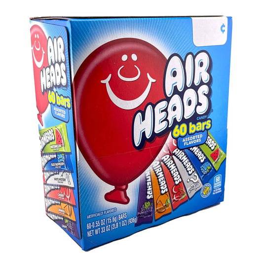 AIR HEADS ASST STICKS 60CT