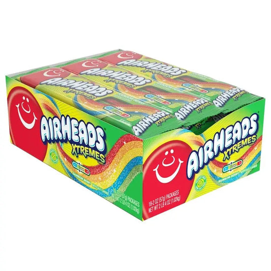 AIR HEADS XTREME BELT RAINBOW BERRY 18CT